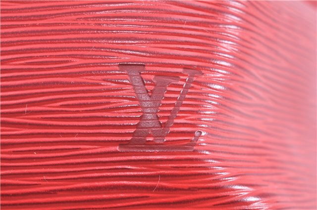 Authentic Louis Vuitton Epi Noe Red Shoulder Bag M44007 LV H9776