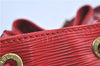 Authentic Louis Vuitton Epi Noe Red Shoulder Bag M44007 LV H9776