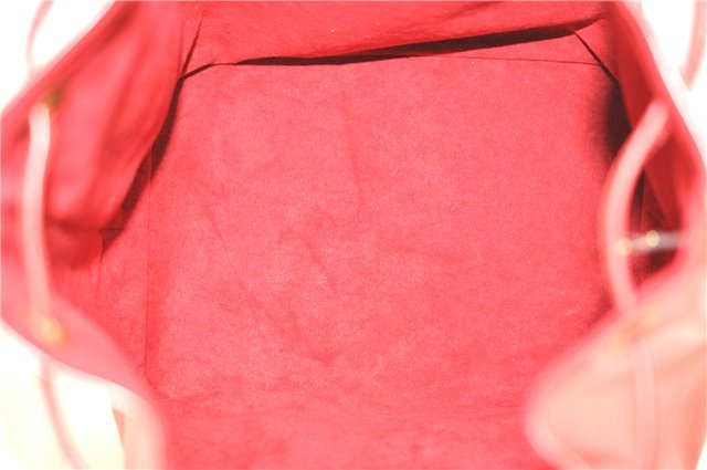 Authentic Louis Vuitton Epi Noe Red Shoulder Bag M44007 LV H9776