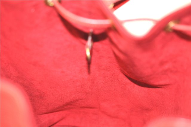 Authentic Louis Vuitton Epi Noe Red Shoulder Bag M44007 LV H9776