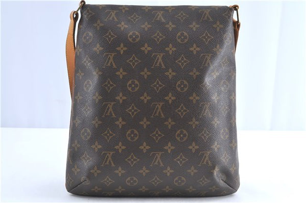 Authentic Louis Vuitton Monogram Musette Shoulder Cross Body Bag M51256 LV H9777