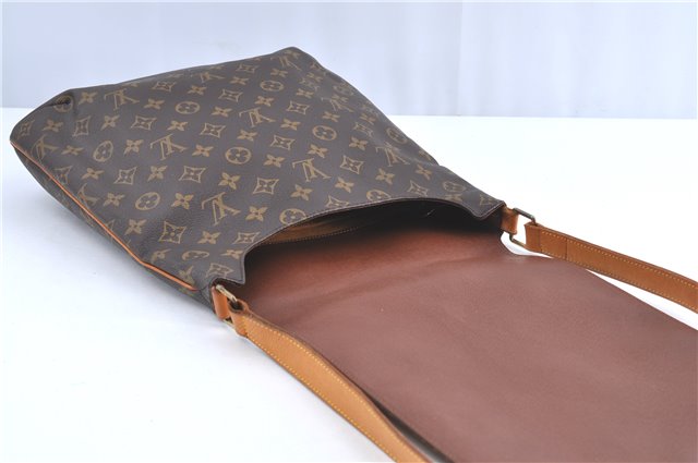 Authentic Louis Vuitton Monogram Musette Shoulder Cross Body Bag M51256 LV H9777