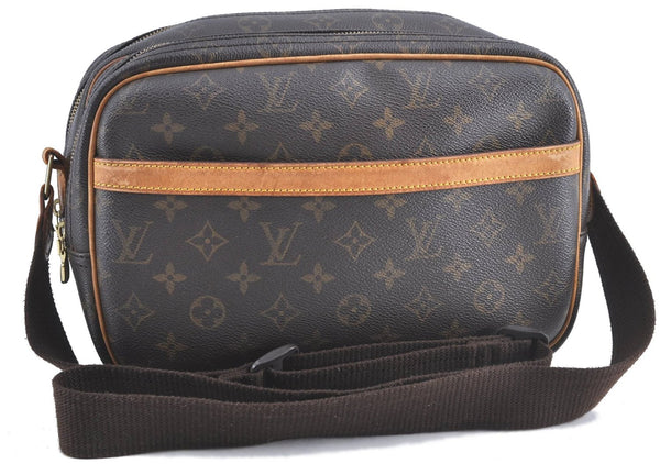 Auth Louis Vuitton Monogram Reporter PM Shoulder Cross Body Bag M45254 LV H9780