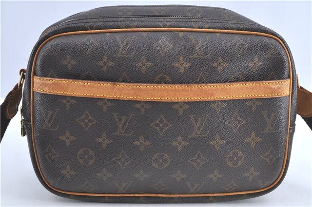 Auth Louis Vuitton Monogram Reporter PM Shoulder Cross Body Bag M45254 LV H9780