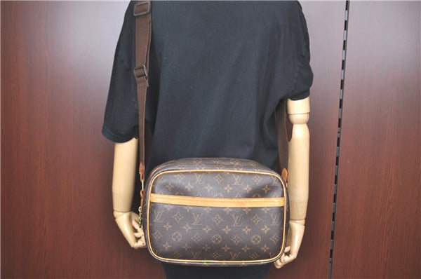 Auth Louis Vuitton Monogram Reporter PM Shoulder Cross Body Bag M45254 LV H9780