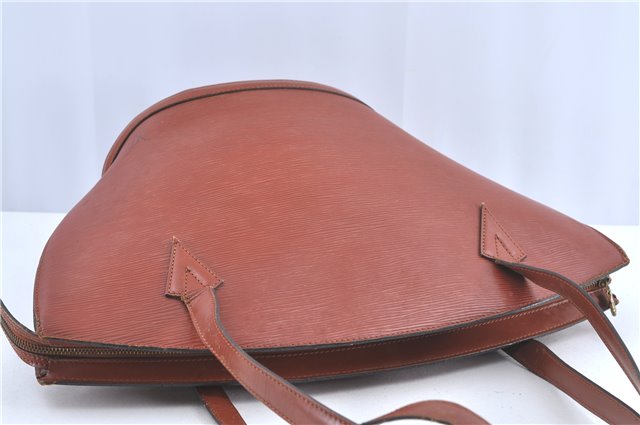 Auth Louis Vuitton Epi Saint Jacques Shopping Shoulder Bag Brown M52263 LV H9782