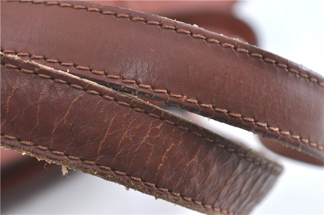 Auth Louis Vuitton Epi Saint Jacques Shopping Shoulder Bag Brown M52263 LV H9782