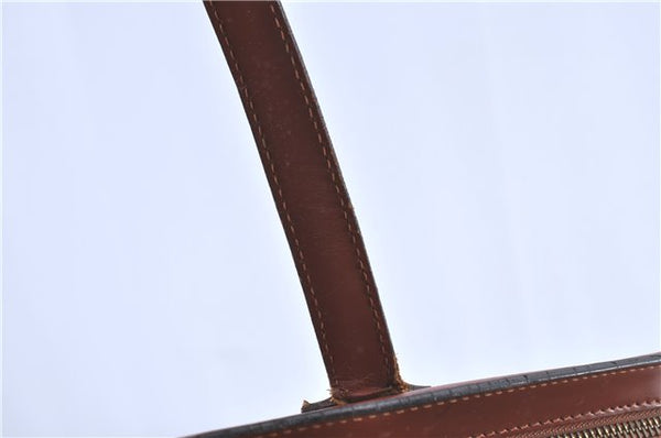 Auth Louis Vuitton Epi Saint Jacques Shopping Shoulder Bag Brown M52263 LV H9782