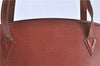 Auth Louis Vuitton Epi Saint Jacques Shopping Shoulder Bag Brown M52263 LV H9782