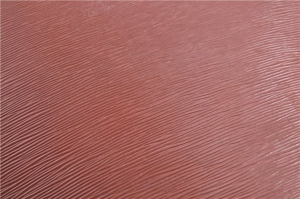 Auth Louis Vuitton Epi Saint Jacques Shopping Shoulder Bag Brown M52263 LV H9782