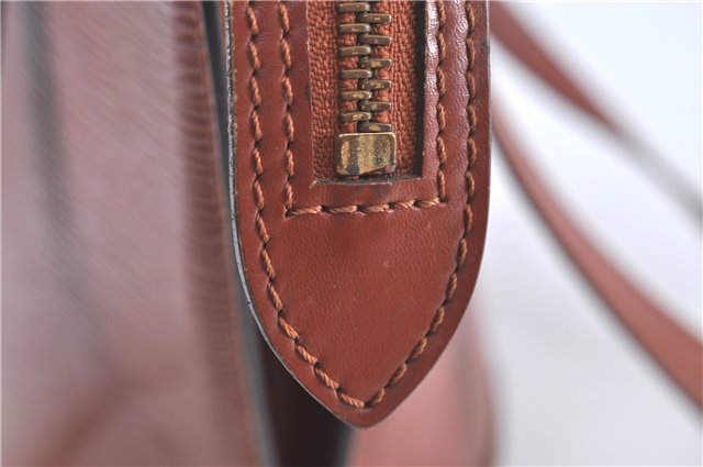 Auth Louis Vuitton Epi Saint Jacques Shopping Shoulder Bag Brown M52263 LV H9782