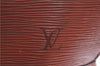 Auth Louis Vuitton Epi Saint Jacques Shopping Shoulder Bag Brown M52263 LV H9782