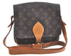 Auth Louis Vuitton Monogram Cartouchiere MM Shoulder Cross Bag M51253 LV H9794