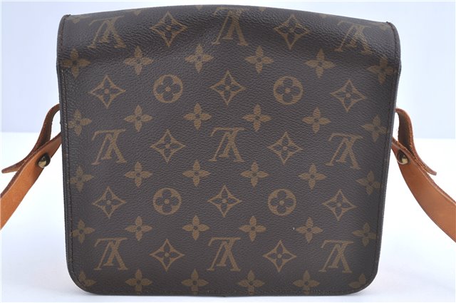 Auth Louis Vuitton Monogram Cartouchiere MM Shoulder Cross Bag M51253 LV H9794