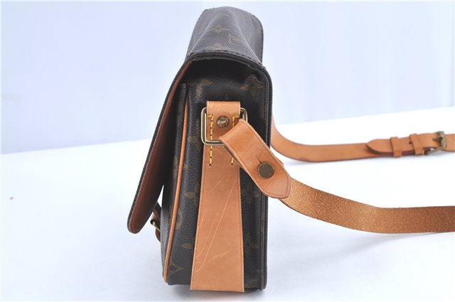 Auth Louis Vuitton Monogram Cartouchiere MM Shoulder Cross Bag M51253 LV H9794