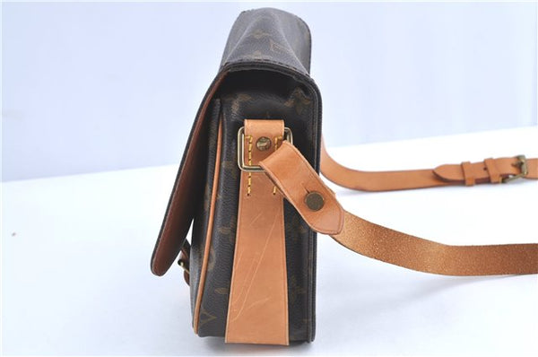 Auth Louis Vuitton Monogram Cartouchiere MM Shoulder Cross Bag M51253 LV H9794