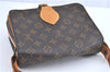 Auth Louis Vuitton Monogram Cartouchiere MM Shoulder Cross Bag M51253 LV H9794