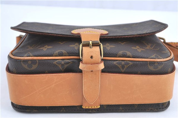 Auth Louis Vuitton Monogram Cartouchiere MM Shoulder Cross Bag M51253 LV H9794