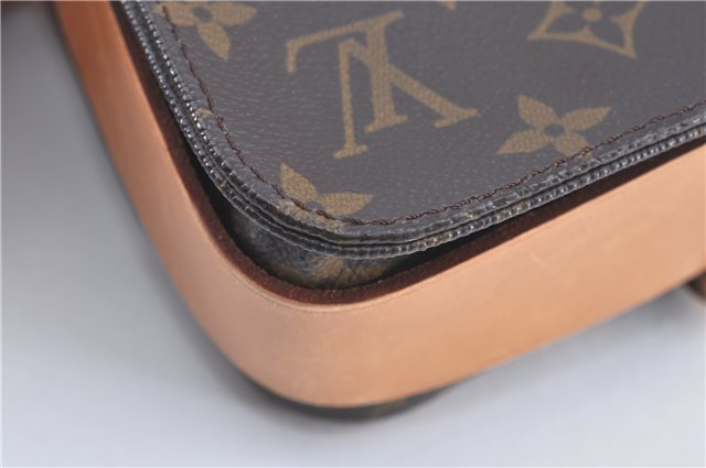 Auth Louis Vuitton Monogram Cartouchiere MM Shoulder Cross Bag M51253 LV H9794