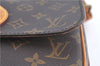 Auth Louis Vuitton Monogram Cartouchiere MM Shoulder Cross Bag M51253 LV H9794