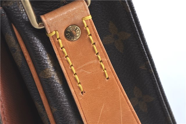 Auth Louis Vuitton Monogram Cartouchiere MM Shoulder Cross Bag M51253 LV H9794