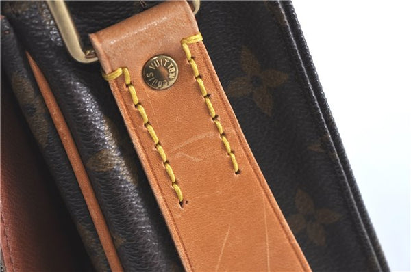 Auth Louis Vuitton Monogram Cartouchiere MM Shoulder Cross Bag M51253 LV H9794