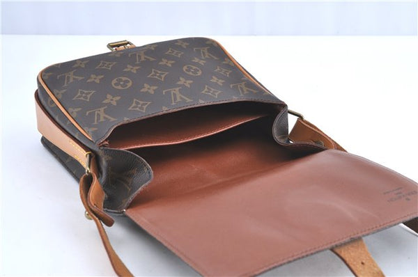 Auth Louis Vuitton Monogram Cartouchiere MM Shoulder Cross Bag M51253 LV H9794
