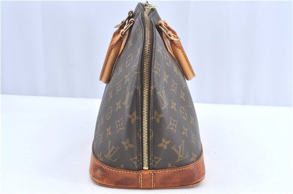 Authentic Louis Vuitton Monogram Alma Hand Bag M51130 LV H9796