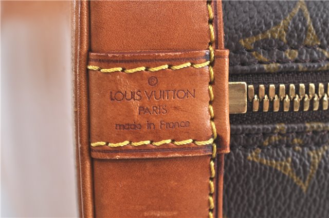 Authentic Louis Vuitton Monogram Alma Hand Bag M51130 LV H9796