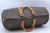 Authentic Louis Vuitton Monogram Keepall 50 Boston Bag M41426 LV H9797