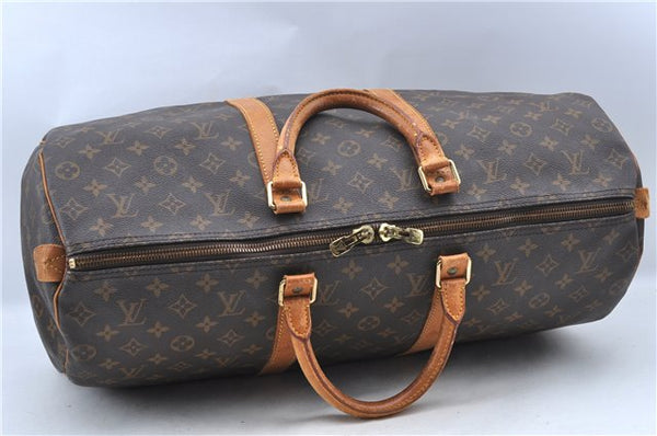 Authentic Louis Vuitton Monogram Keepall 50 Boston Bag M41426 LV H9797