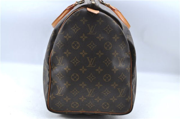 Authentic Louis Vuitton Monogram Keepall 50 Boston Bag M41426 LV H9798