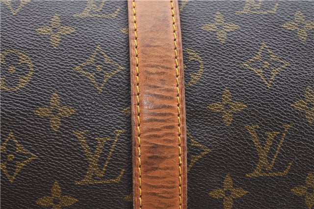 Authentic Louis Vuitton Monogram Keepall 50 Boston Bag M41426 LV H9798