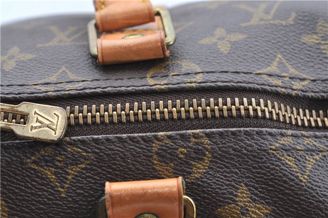 Authentic Louis Vuitton Monogram Keepall 50 Boston Bag M41426 LV H9798