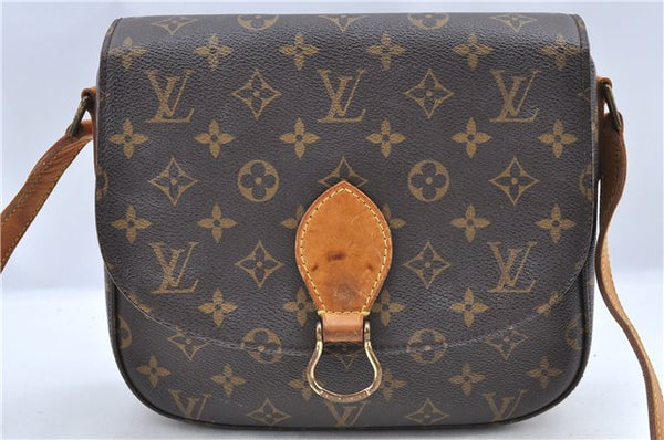 Auth Louis Vuitton Monogram Saint Cloud GM Shoulder Cross Bag M51242 LV H9802