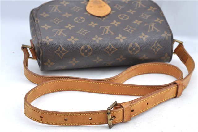 Auth Louis Vuitton Monogram Saint Cloud GM Shoulder Cross Bag M51242 LV H9802