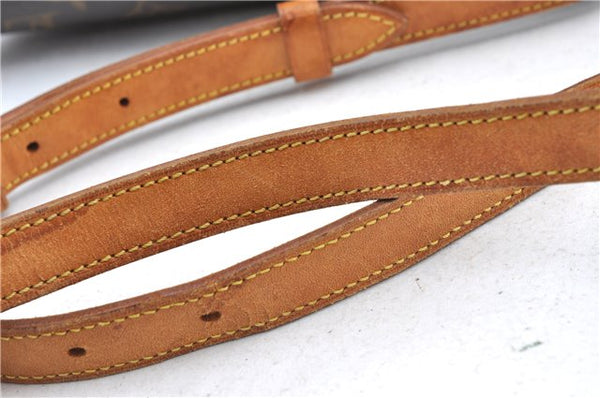 Auth Louis Vuitton Monogram Saint Cloud GM Shoulder Cross Bag M51242 LV H9802