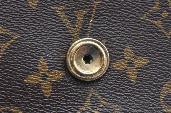 Auth Louis Vuitton Monogram Saint Cloud GM Shoulder Cross Bag M51242 LV H9802