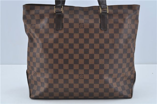 Auth Louis Vuitton Damier Cabas Mezzo Tote Bag Special Order N51159 LV H9810