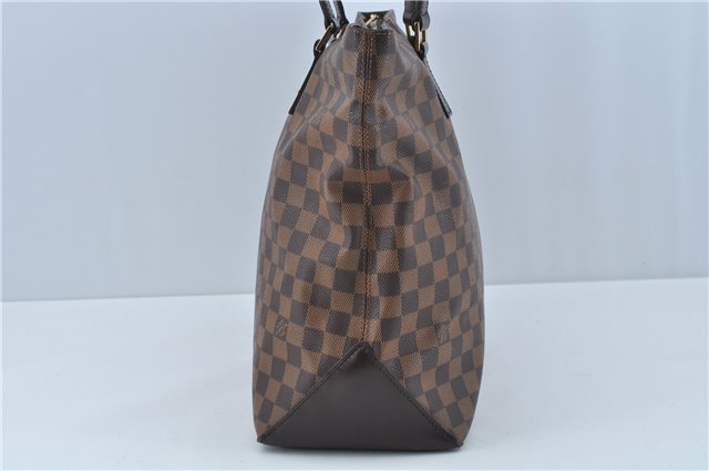 Auth Louis Vuitton Damier Cabas Mezzo Tote Bag Special Order N51159 LV H9810