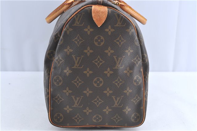 Authentic Louis Vuitton Monogram Speedy 40 Hand Bag M41522 LV H9814