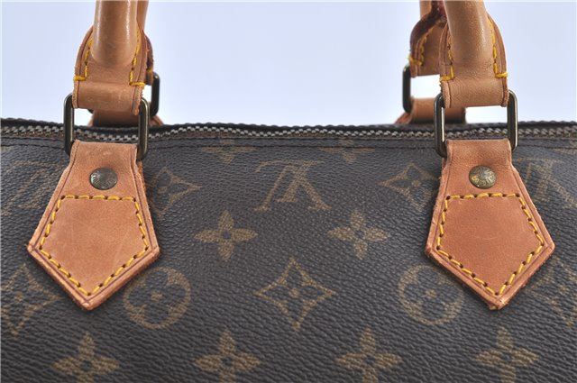 Authentic Louis Vuitton Monogram Speedy 40 Hand Bag M41522 LV H9814