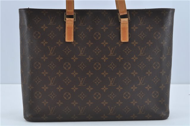 Authentic Louis Vuitton Monogram Luco Shoulder Tote Bag M51155 LV H9817