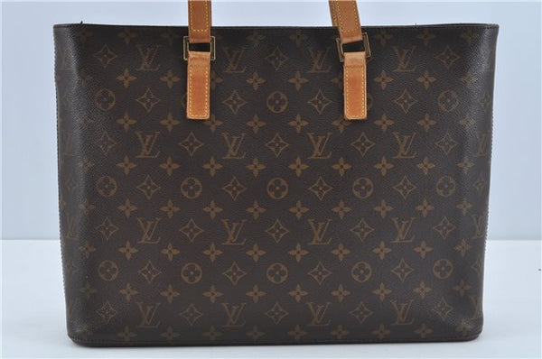 Authentic Louis Vuitton Monogram Luco Shoulder Tote Bag M51155 LV H9817