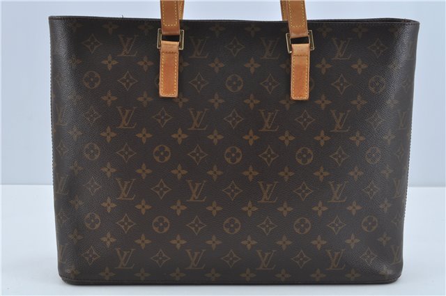 Authentic Louis Vuitton Monogram Luco Shoulder Tote Bag M51155 LV H9817