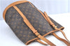 Authentic Louis Vuitton Monogram Bucket GM Shoulder Bag M42236 LV H9826