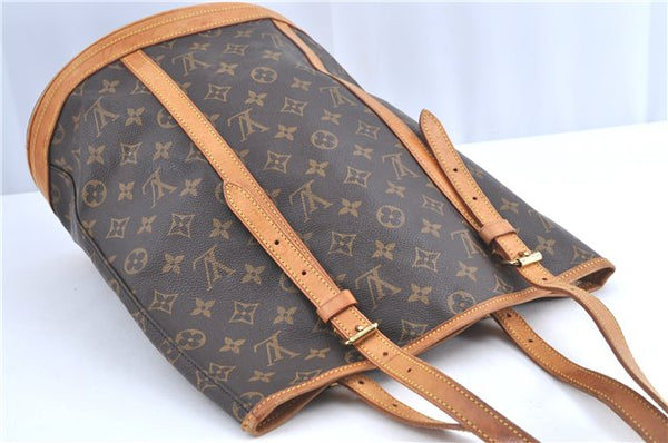 Authentic Louis Vuitton Monogram Bucket GM Shoulder Bag M42236 LV H9826