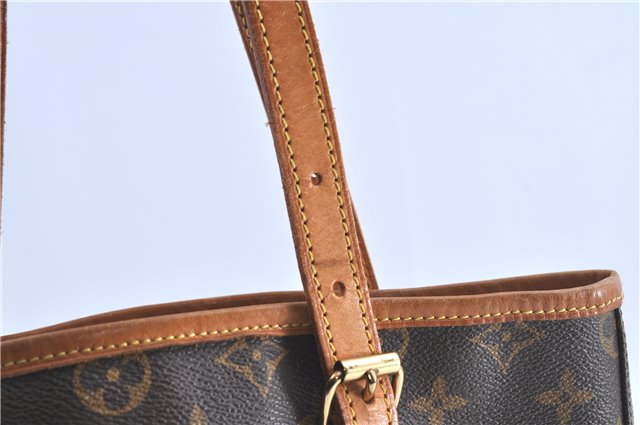 Authentic Louis Vuitton Monogram Bucket GM Shoulder Bag M42236 LV H9826