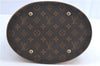 Authentic Louis Vuitton Monogram Bucket GM Shoulder Bag M42236 LV H9826