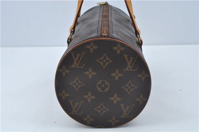 Authentic Louis Vuitton Monogram Papillon 30 Hand Bag M51385 LV H9827